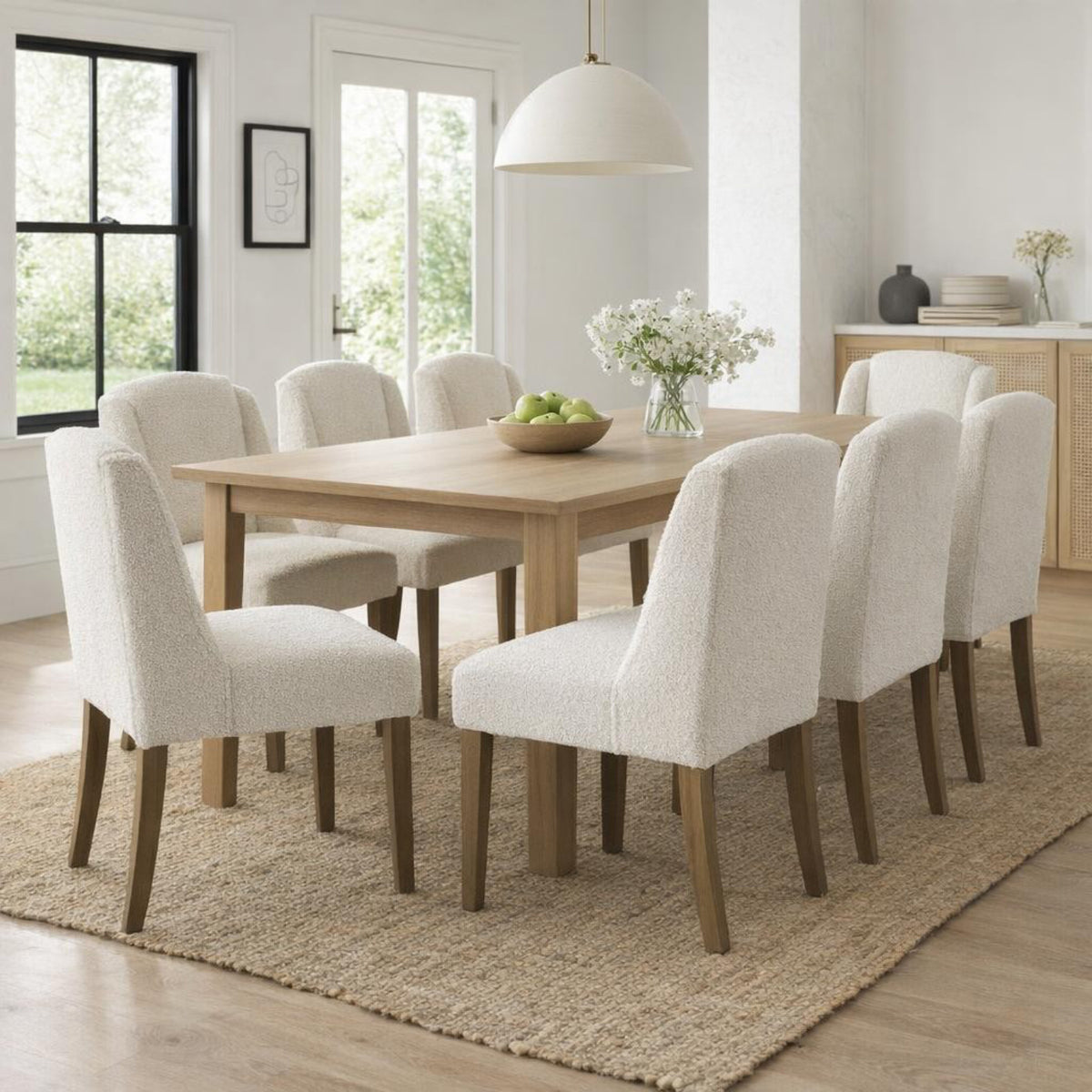 Compton Bouclé Dining Chair